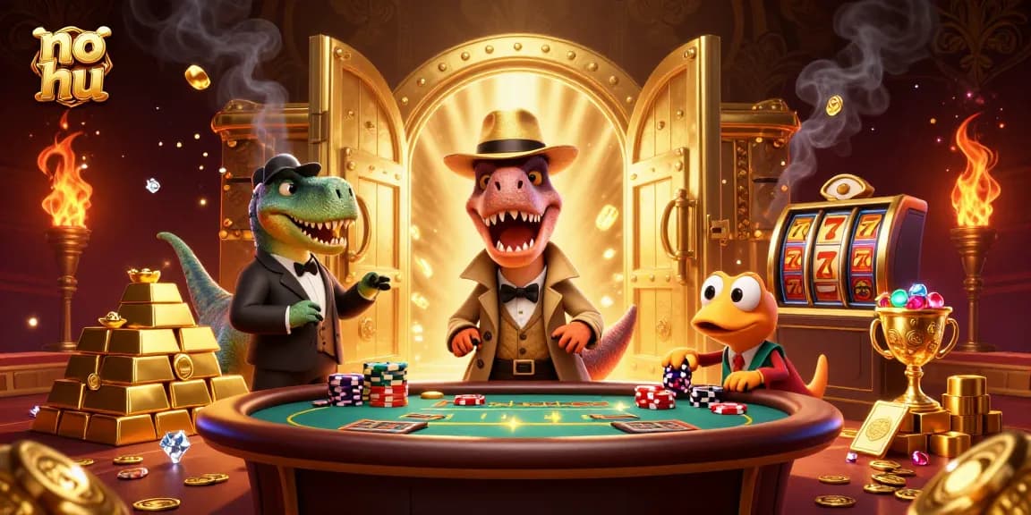 Experience winning thrills at no hu with a velociraptor card counter at the casino.