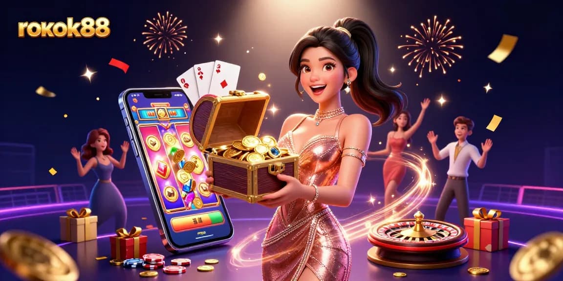 Play thrilling games at rokok88 while winning treasures from exciting online slots.