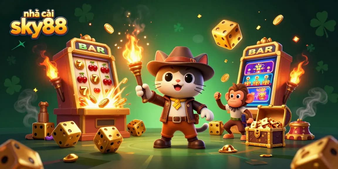 Experience thrilling fun with nhà cái sky88 in this dynamic casino adventure!