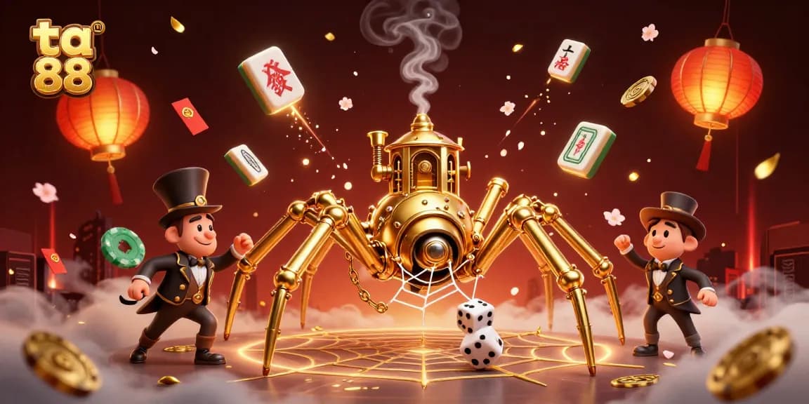 Experience the thrill of ta 88 casino games with magical steampunk elements and vibrant imagery.