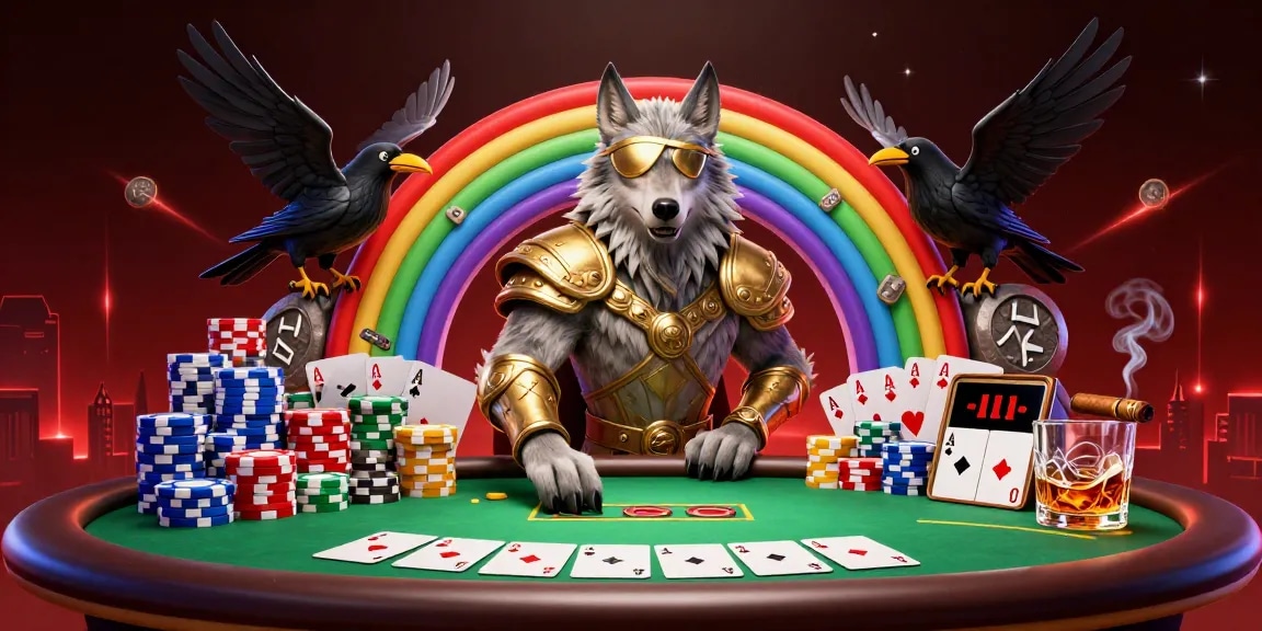 Win more at gk88 casino with immersive 3D illustration showcasing poker excitement.