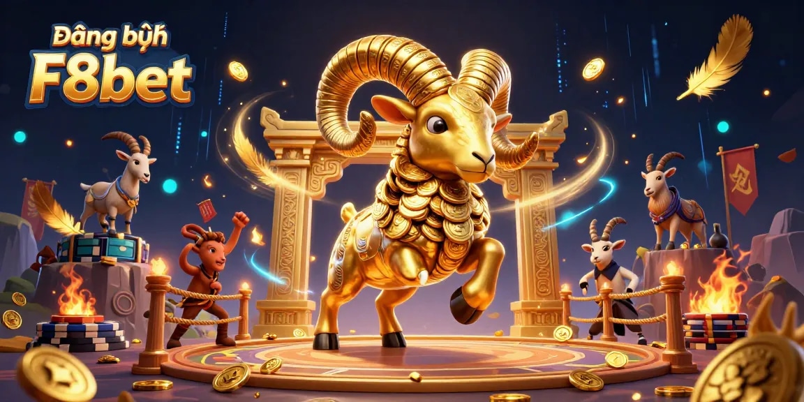 Experience the thrill of Đăng ký F8bet with an explosive scene of victory and anticipation.