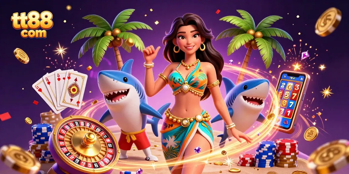 Engage with thrilling gaming experiences at tt88 com featuring vibrant characters and dynamic casino elements.