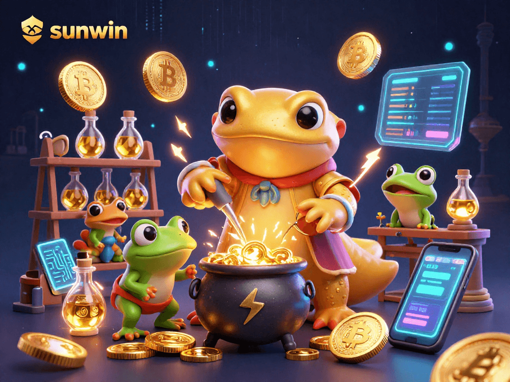 Engage in thrilling gameplay with sunwin, featuring dynamic fantasy alchemy and crypto elements.