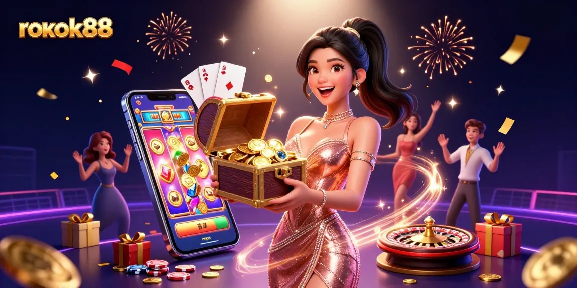 Play thrilling games at rokok88 while winning treasures from exciting online slots.