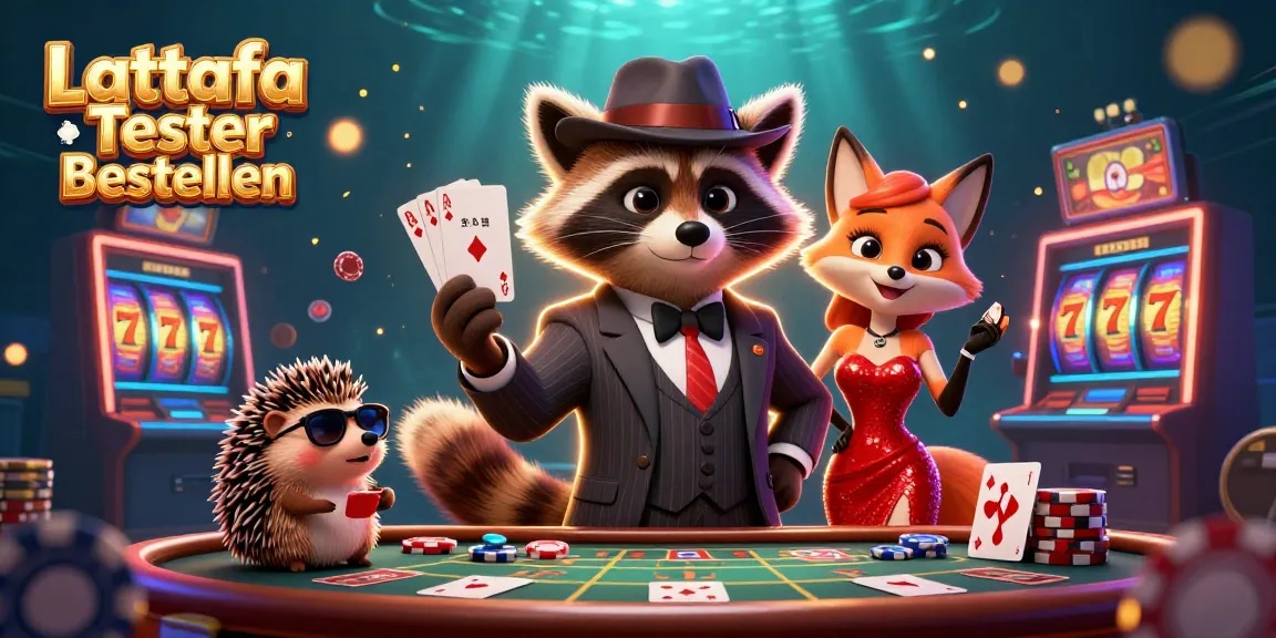 Engage with Lattafa Tester Bestellen for a thrilling casino experience featuring vibrant characters and dynamic slot elements.