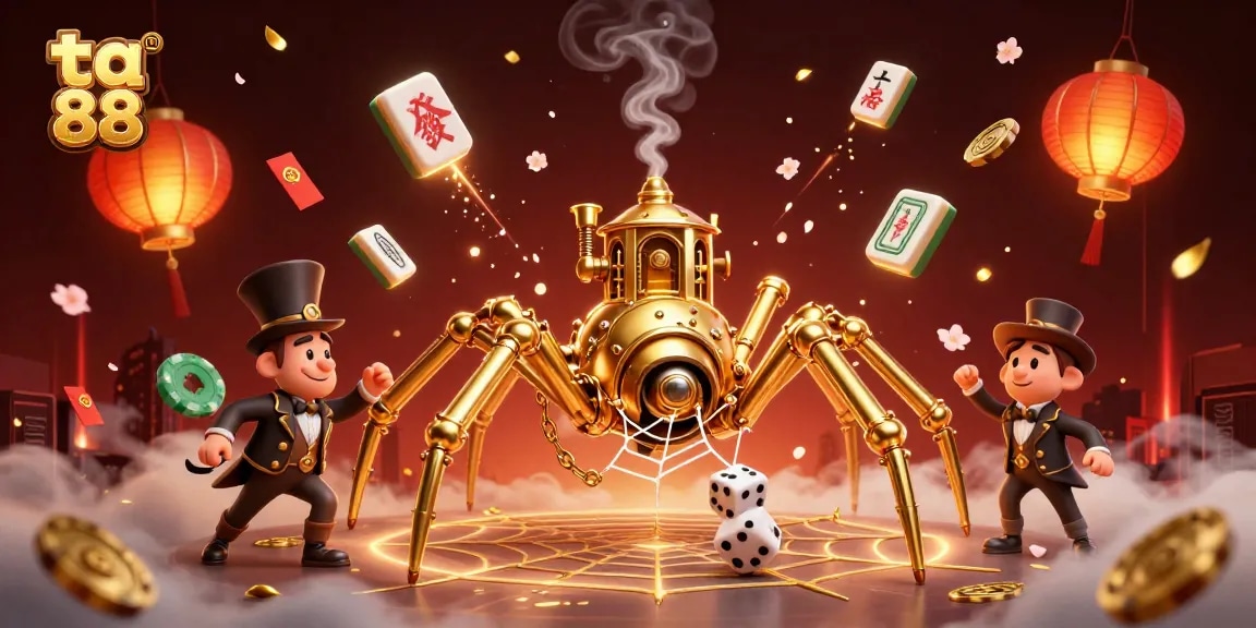 Experience the thrill of ta 88 casino games with magical steampunk elements and vibrant imagery.