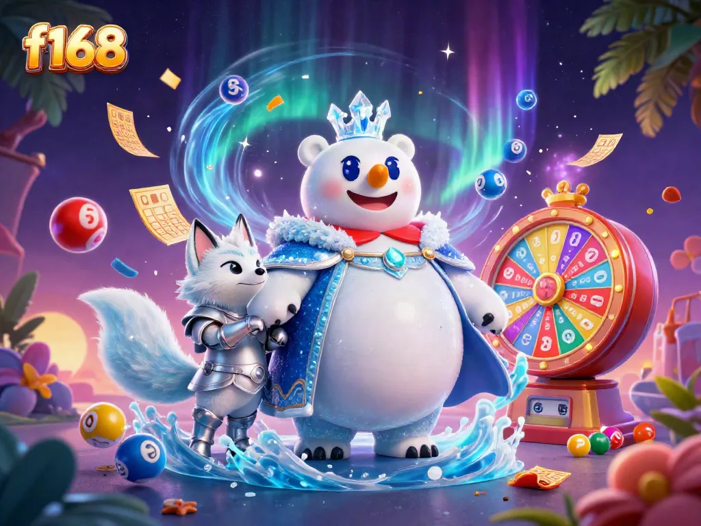 Experience thrilling moments at f168, where colorful lottery elements burst dynamically in a vibrant 3D illustration.