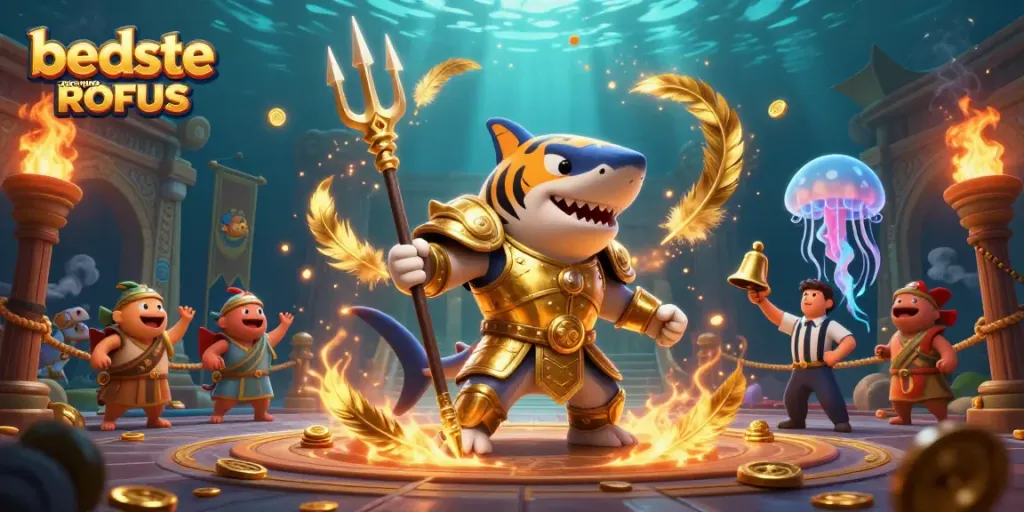 Experience the thrill of beste casino uden ROFUS via epic underwater colosseum battles led by a tiger shark.