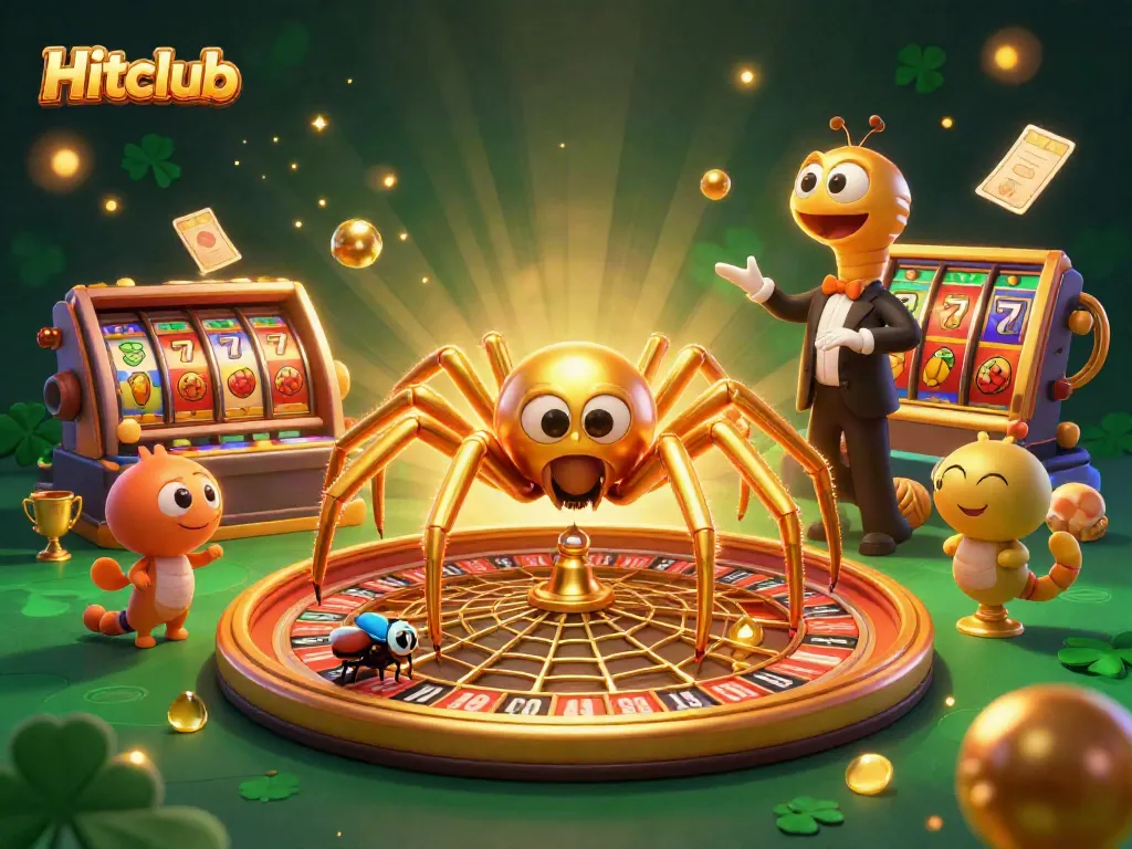 Hitclub players are placing bets at a roulette-themed casino with thrilling 3D visuals.
