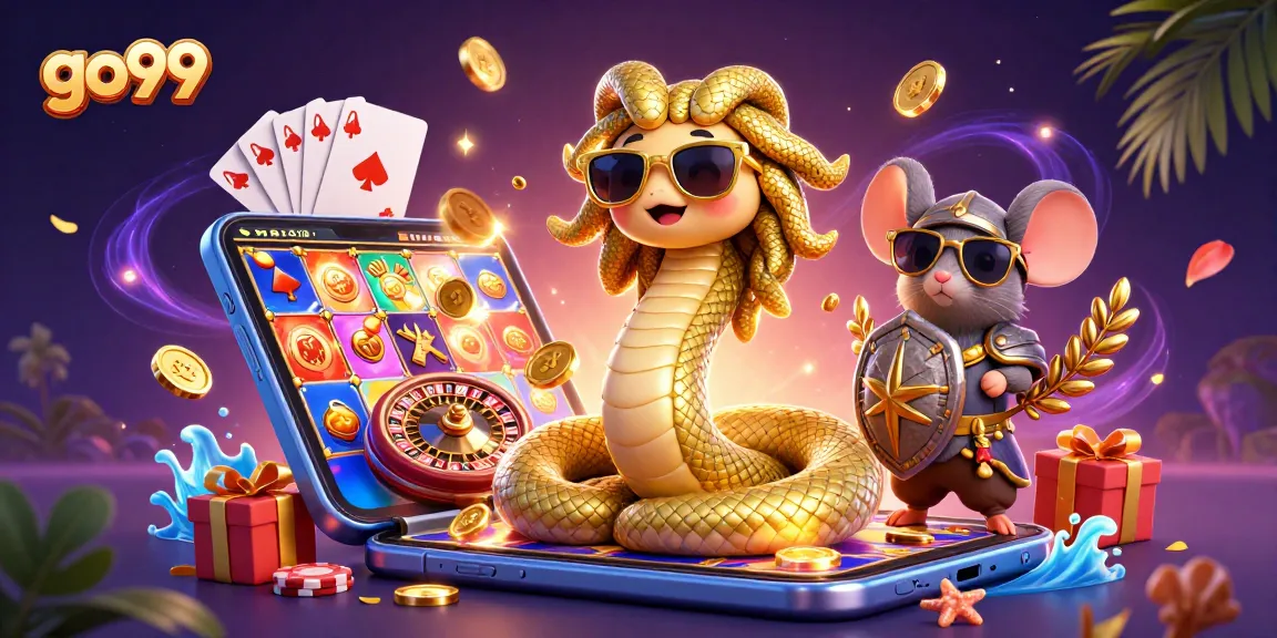 Engage with exciting go99 casino games featuring colorful slots and dynamic characters.