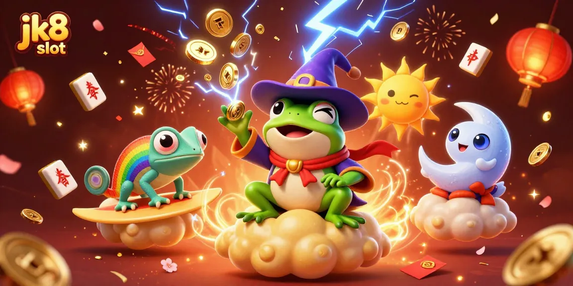 Spin to win with jk8 slot in a vibrant 3D casino world full of exciting games.