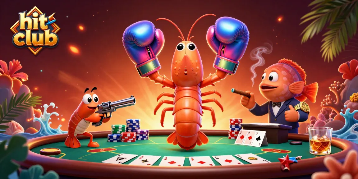 Experience hit club casino action with vibrant 3D characters and dynamic poker scene.