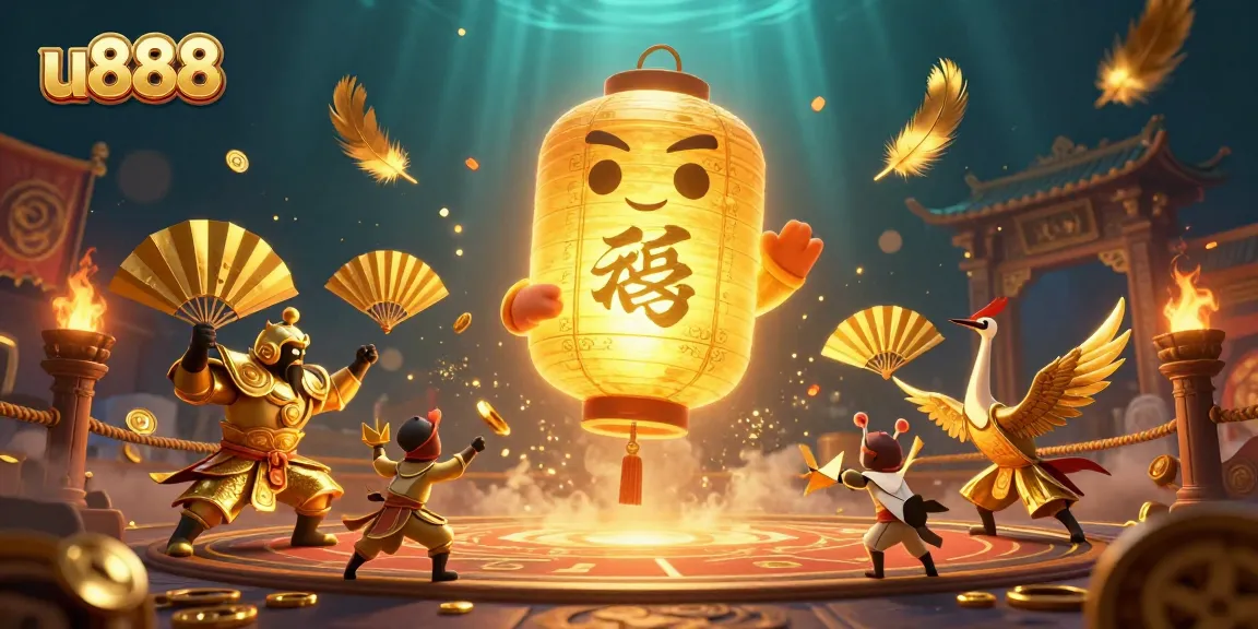 Experience thrilling gameplay at u888 with vibrant 3D casino elements and engaging characters.