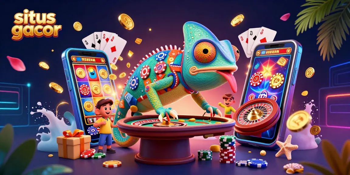 Engage in exciting gameplay with situs gacor's vibrant 3D casino illustration of winning strategies.